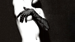 Christina Aguilera monochrome