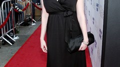 Christina hendricks black dress