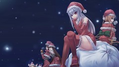 Christmas Anime anime girls