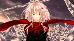 Christmas Anime anime girls guilty crown yuzuriha inori redjuice