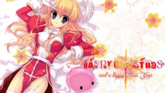 Christmas Anime anime girls soft shading