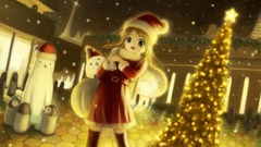 Christmas anime girls