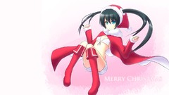 Christmas anime girls
