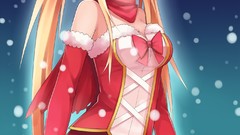 Christmas Anime thigh highs Christmas outfits
