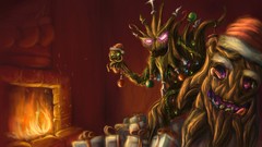 Christmas Christmas trees League of Legends video games riot 