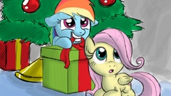 Christmas Gifts young ponies my little pony rainbow dash My 