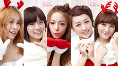 Christmas k-pop Christmas outfits Kara (band)