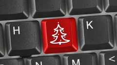 Christmas keys Buttons