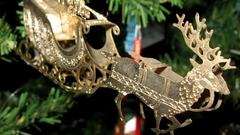 Christmas sled ornament Christmas