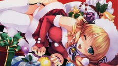 Christmas stockings misaki kurehito underwear panties Christmas 