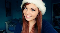 Christmas The Beatles smiling green eyes