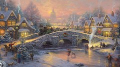 Christmas Thomas Kinkade