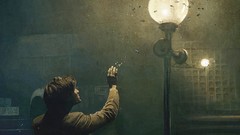 Christmas TV Doctor Who series fan art street lights eleventh 