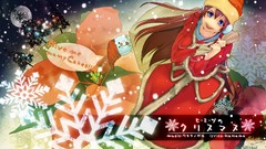Christmas vocaloid megurine luka Santa outfit