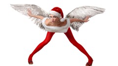 Christmas wings stockings