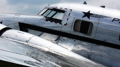 Chrome Art plane Aircraft