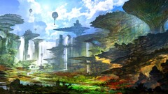 Chrono Cross fantasy art digital art science fiction artwork