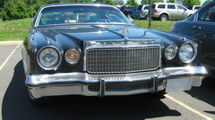 Chrysler Cordoba blue front