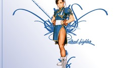Chun-li artwork Simple Background