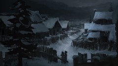 Churches Villages artwork haunted