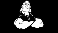 Cigarettes monochrome The Venture Bros. Brock Samson