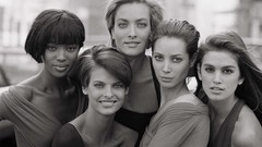 Cindy crawford naomi campbell Christy Turlington Linda 
