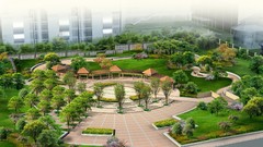 Cities 3D view Landscapes