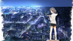 Cities barefoot anime girls