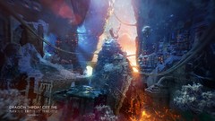 Cities cityscapes artwork fantasy art