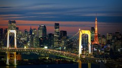 Cities Landscapes Tokyo skylines