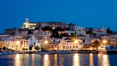 Cities rivers skyscapes