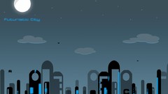 Cities science fiction futuristic