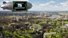 Cities vision futuristic