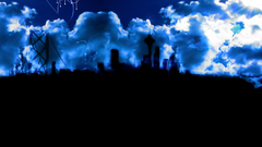 City blue kaupunki kaupun