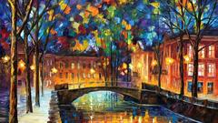 City Bridge You com deviantart leonidafremov