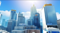 City buildings game mirrors
