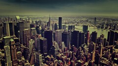 City cityscape new york city USA