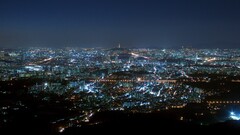 City cityscape Seoul Asia City Lights