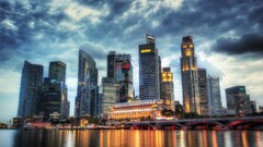 City cityscape Singapore Asia