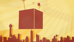 City Cube vectorized cubed