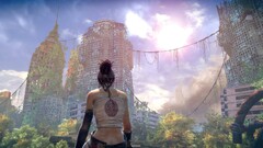 City digital art ruin video games Enslaved: Odyssey to the West