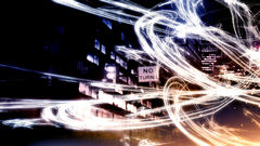 City light abstract dualscreen