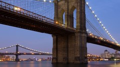 City Lights Bridges cityscapes