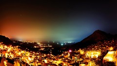 City Lights cityscapes night sky