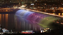 City Lights rivers cityscapes