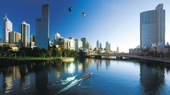 City Melbourne skyline