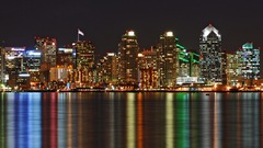 City pond reflecting diego san diegos