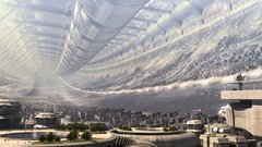 City science fiction futuristic