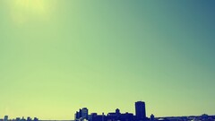 City Simple Background cityscape Canada sky