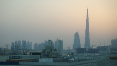 City skyline burj khalifa